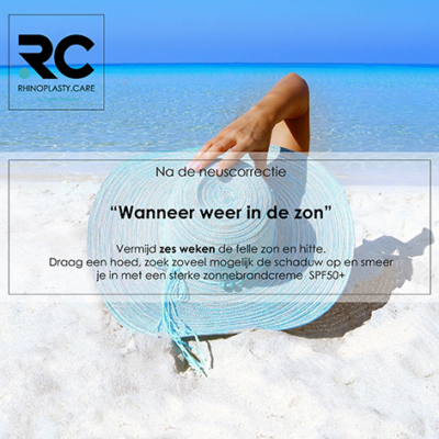 neuscorrectie specialist - wanneer mag ik weer in de zon